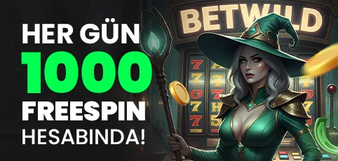 HER GÜN 1000 FREESPİN HEDİYE!